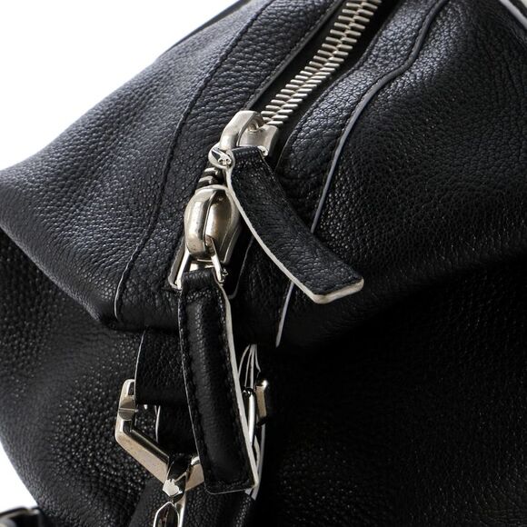 Givenchy Nightingale Satchel Waxed Leather Medium Black - Picture 7 of 8